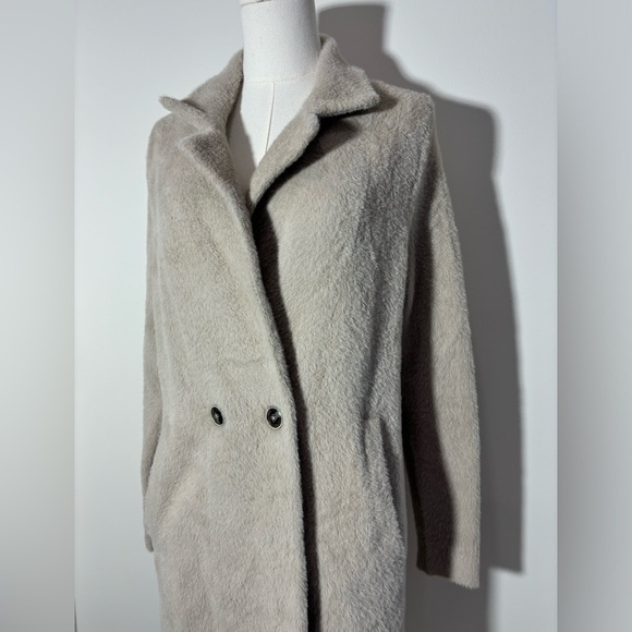 Karen Kane Notch Collar Sweater Coat - Picture 8 of 10